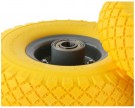 Punkteringsfritt hjul til lagertralle/sekketralle 20 mm aksel (Luksus) thumbnail