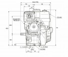 Loncin 9 hk - bensinmotor med vannrett aksel 25mm thumbnail