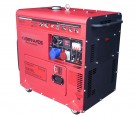Bernards - diesel generator 7,5 kW. Equal power 400/230V fjernbetjening med EL-start thumbnail