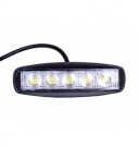 Arbeidslampe LED - 15w smal - stor spredning av lys thumbnail