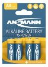Ansmann - X-Power alkaliske batterier Mignon AA / LR6 4-pakning thumbnail