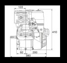 Bensinmotor - 9 hk m/Elstart, 25mm vannrett aksel thumbnail