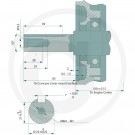 Loncin 420cc - 25 mm aksel (85 mm lengde) - 12V elstart thumbnail