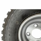 Hjul til 1-akslet galvanisert ATV tilhenger thumbnail