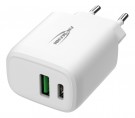 Ansmann - Hurtiglader hvit / 3 A / 20 W / 2 porter thumbnail