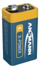 Ansmann - X-Power alkaliske batteriblokk 9V thumbnail
