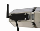 Home>it® infrarød terrassevarmer med WiFi til veggmontering 1500 watt hvitt/svart glass thumbnail