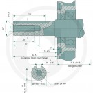 Loncin 212cc - 19 mm aksel (58mm lengde) - 230V elstart thumbnail