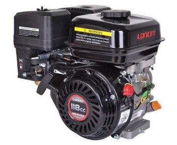 Loncin 4 hk bensinmotor med 18mm aksel