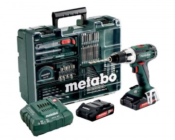 Metabo BS 18 LT sett inkludert bor