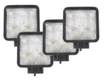 Arbeidslamper 4 stk LED 27 watt