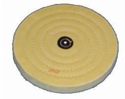Polerskive Gul 200 mm Ø16