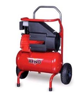 Reno kompressor 25 liter - sekkevognsmodell