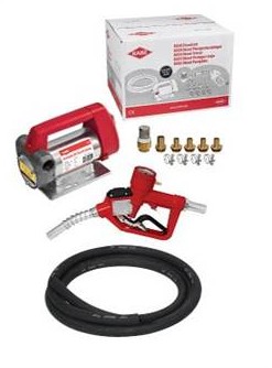 Dieselpumpe sett fra Kabi 12V m/ teller og automatisk pistol
