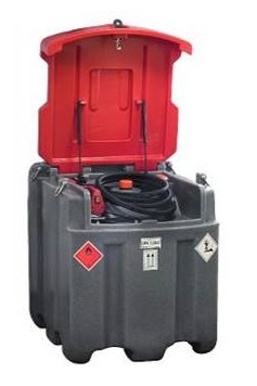 KABI dieseltank - 600 liter - med 12V pumpe