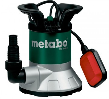 Metabo vannpumpe - flattsugende, rentvannspumpe TPF 7000 S