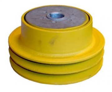 Clutch til 19 mm aksel (2 spor)