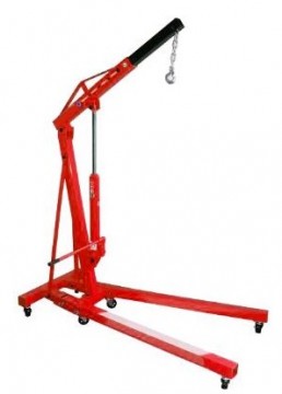 Motorkran 2000 kg - sammenleggbar