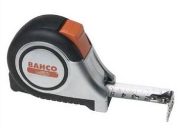Bahco målebånd 5M Magnet/Tosidig - rustfri