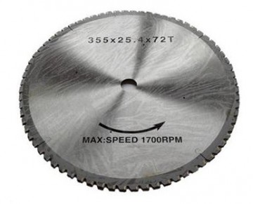 Sagblad 355mm til metallkappsag proffutgave