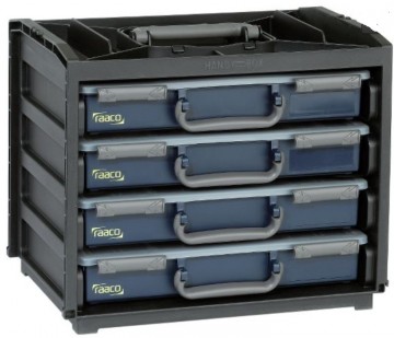 Raaco HandyBox med 4 stk skuffer