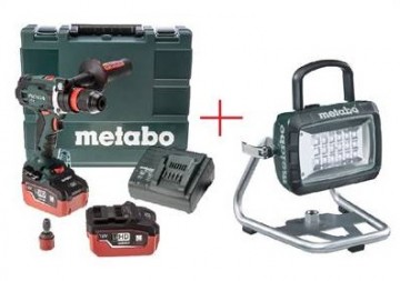 Pakke! Metabo BS 18 LTX BL Q børsteløs motor + BSA 18 LED