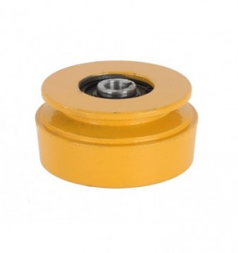 Clutch til 15 mm aksel (1 spor) diameter 100 mm
