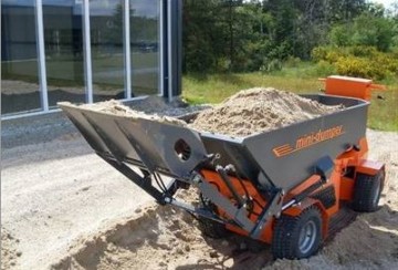 Dansk minidumper for profesjonelt bruk! Lombardini diesel