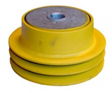 Clutch til 20 mm aksel (2 spor)