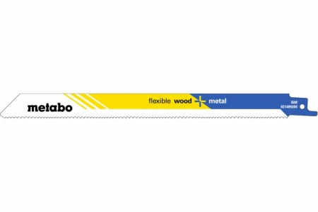 Metabo 2 sabelsagblader "flexible wood + Metal" 225 x 0,9 mm