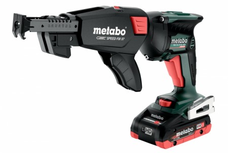 Metabo - TBS 18 LTX BL 5000 gipsskrutrekker inkl 2x4Ah LiHD batterier