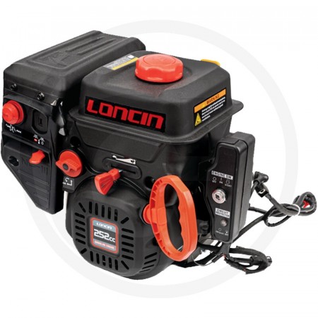 Loncin 252cc - 19 mm aksel (84mm lengde) - 12V elstart