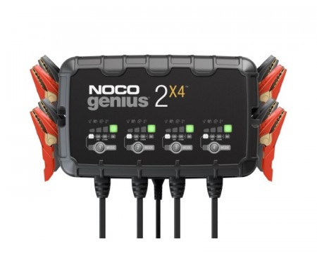 Noco Genius 2X4 batterilader til 6 og 12 volt - 8000 MA