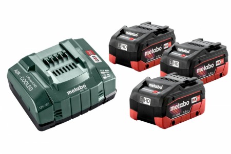 Metabo Batteri Basic-sett 18V LiHD 5,5 Ah + lader