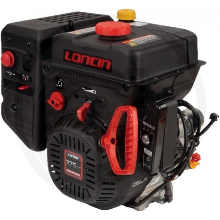 Loncin 375cc - 25 mm aksel (85 mm lengde) - 12V elstart