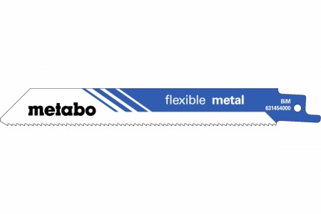 Metabo 5 sabelsagblader "flexible metal" 150 x 0,9 mm