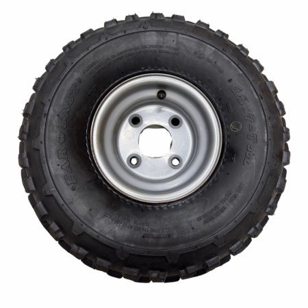 Hjul til 1-akslet galvanisert ATV tilhenger