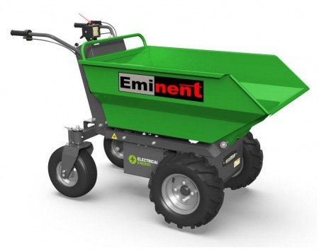 Elektrisk minidumper med 500 kg nyttelast