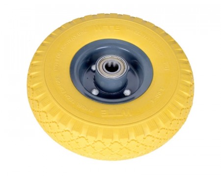 Punkteringsfritt hjul til lagertralle/sekketralle 20 mm aksel (Luksus)