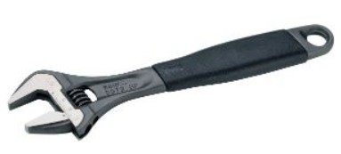 Bahco ERGO™ 33 mm skiftenøkkel med vendbar kjeft, med gummiskaft 257 mm