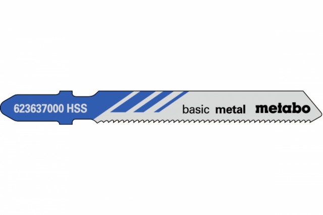 Metabo 5 Stikksagblader "Basic metal" 51/ 1,2 MM