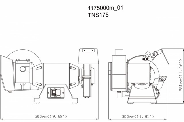 Metabo - Benksliper TNS 175