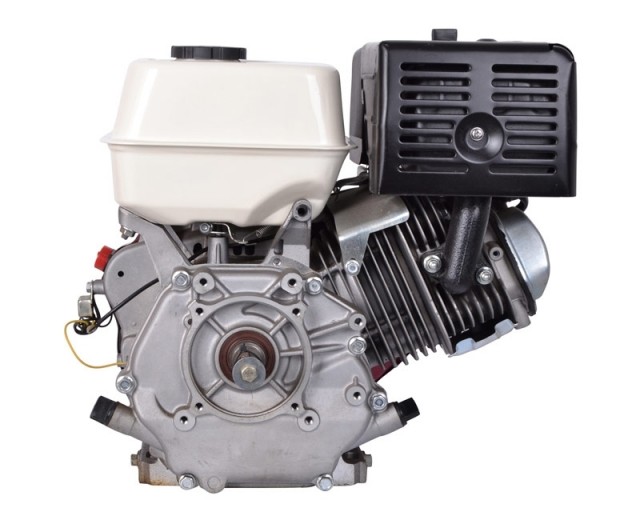 Bensinmotor - 9 hk m/Elstart, 25,4mm vannrett aksel