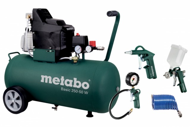 Metabo Basic 250-50 W Kompressor sett